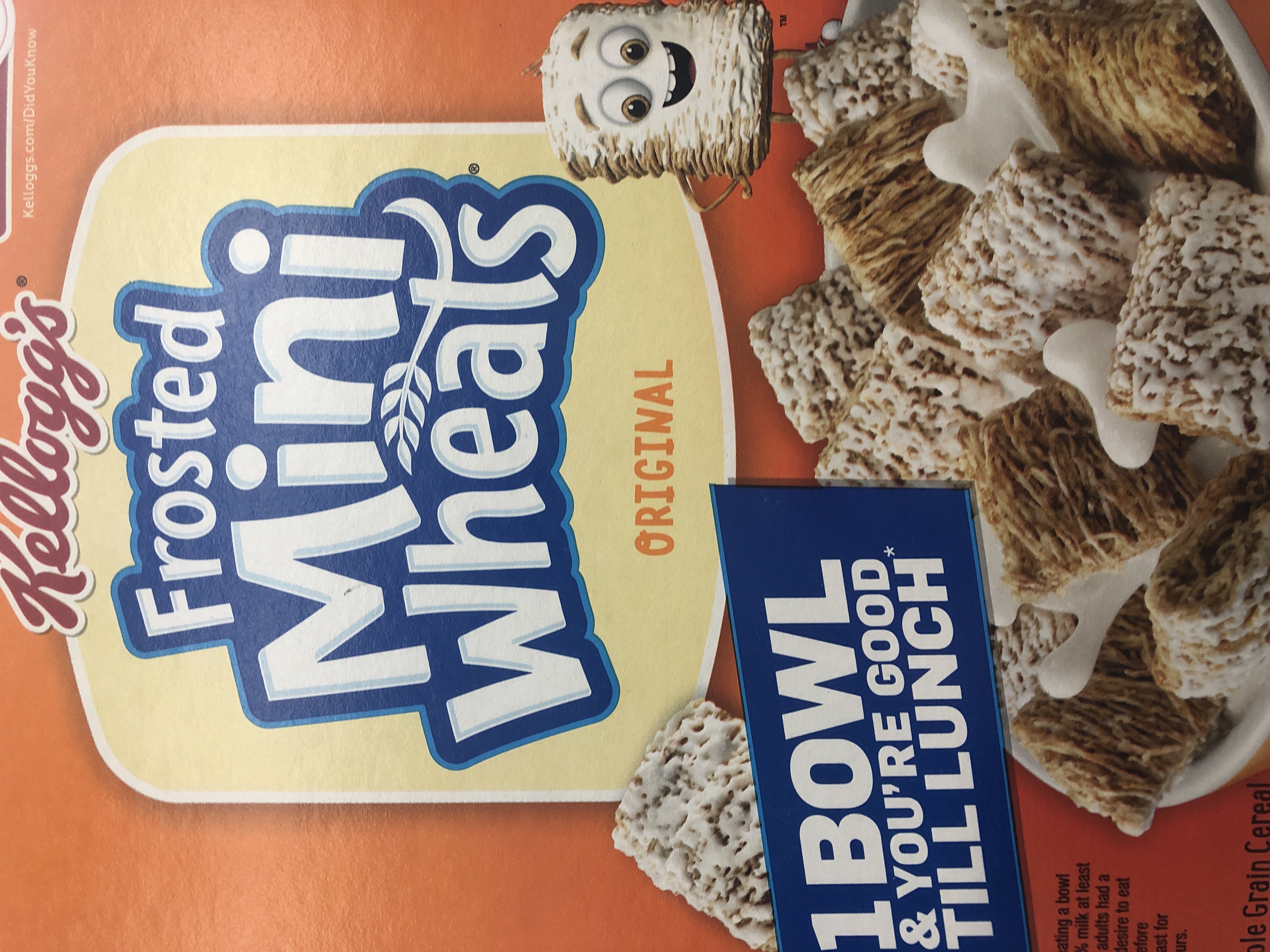 Order Kellogg's Frosted Mini Wheats Original food online from Ankeney Fine Foods store, San Francisco on bringmethat.com