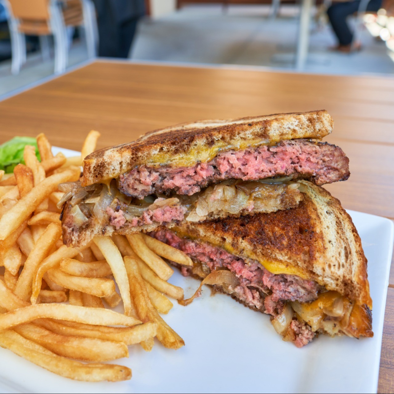 Order Classic Patty Melt food online from Jimmy E Bar + Grill store, Signal Hill on bringmethat.com