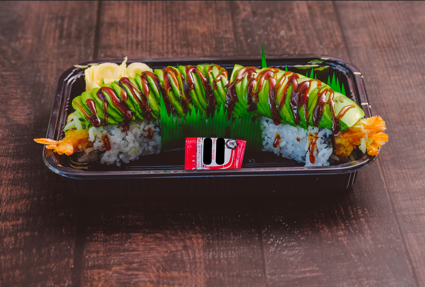 Order 10. Tempura Dragon Roll food online from Wasabi Sushi store, Blue Bell on bringmethat.com