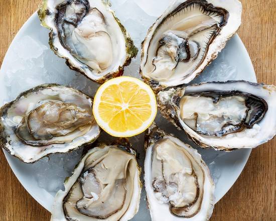 Order Half Dozen Kumiai Oysters food online from Le Grand store, Los Angeles on bringmethat.com