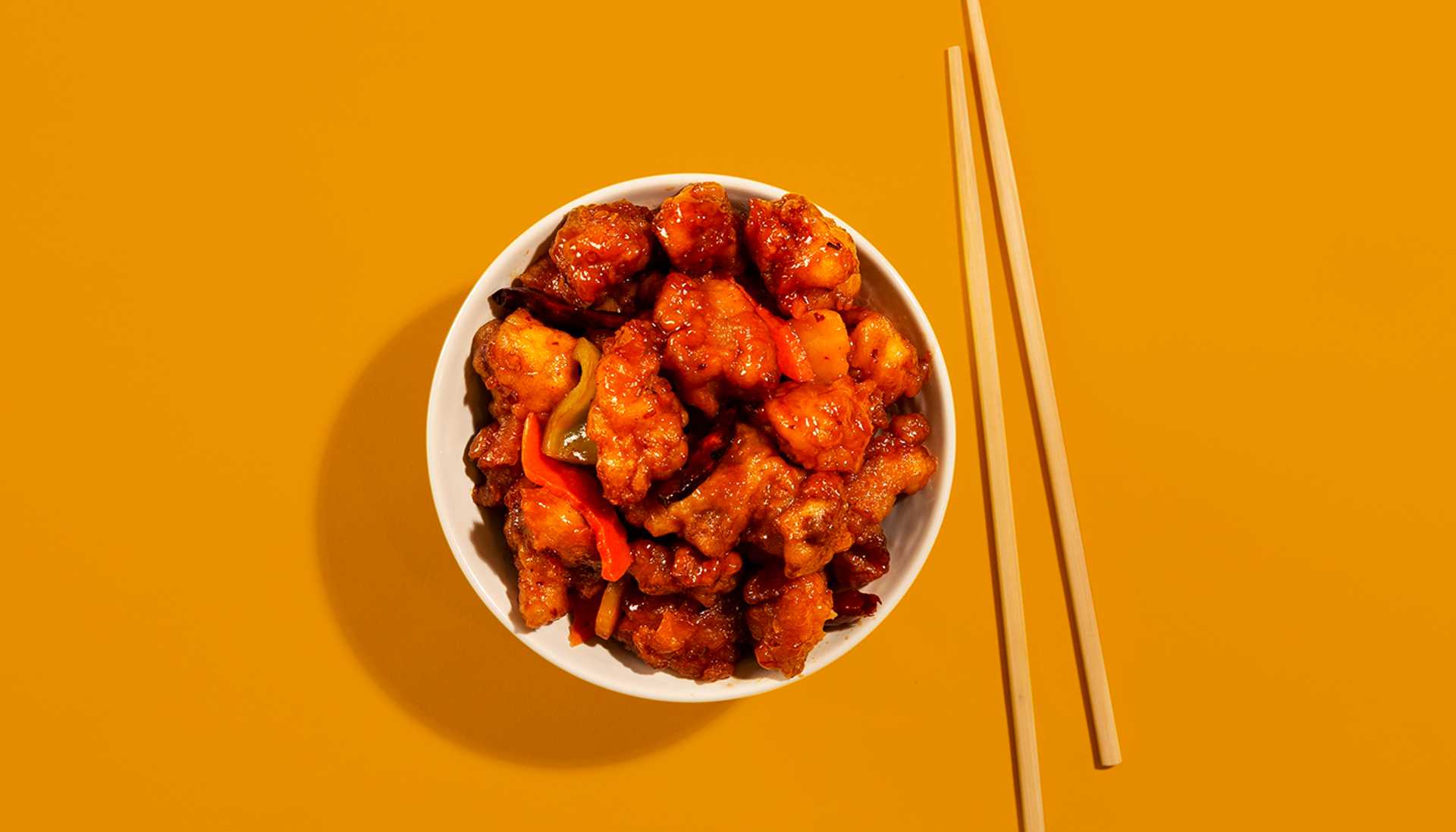 Order General Tso's Chicken food online from Blazin' Bamboo store, San Francisco on bringmethat.com