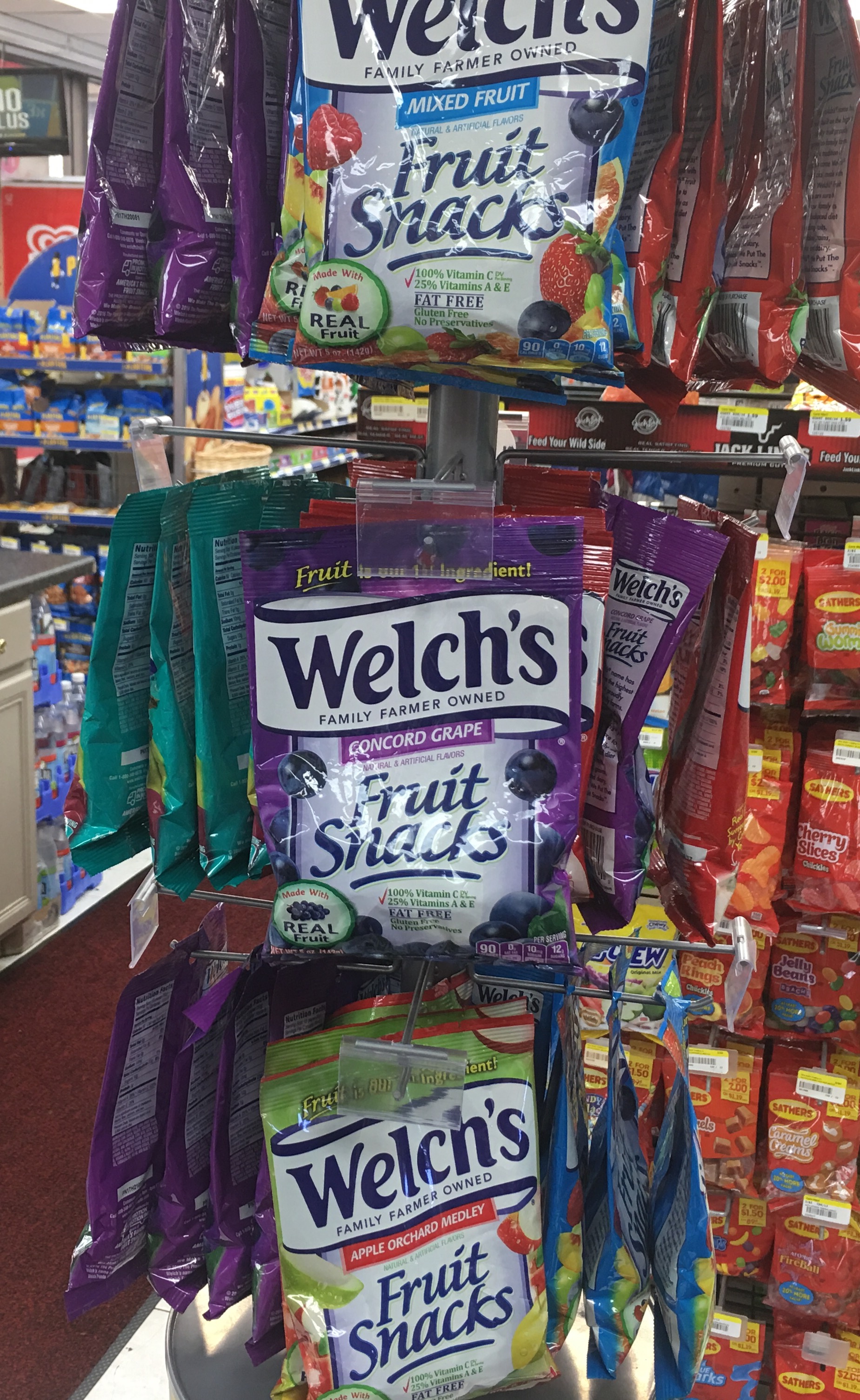Order Welch's Fruit Snacks 5oz bag  --MIXED FRUIT food online from The Ice Cream Shop store, Providence on bringmethat.com