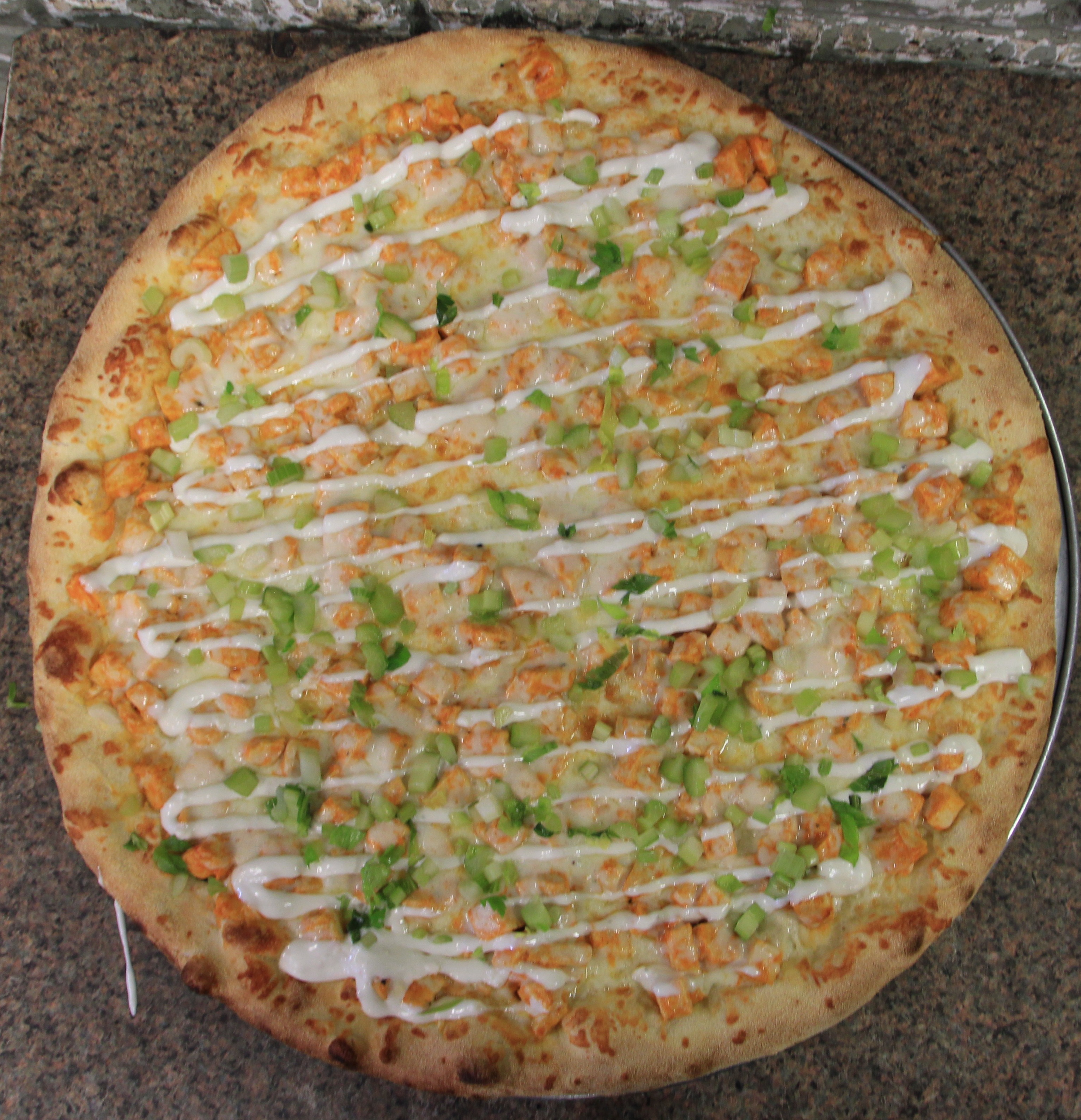Order Buffalo Chicken Pizza food online from Davinci The Art Of Brick Oven Pizza store, Montclair on bringmethat.com