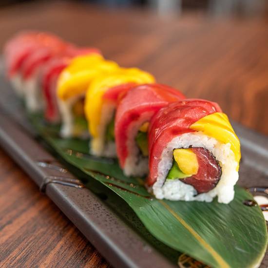 Order Mango Tuna Roll food online from MJ Sushi store, Fremont on bringmethat.com