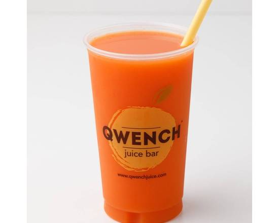 Order Regular Turmeric Brew Juice food online from Qwench Juice Bar store, Culver City on bringmethat.com