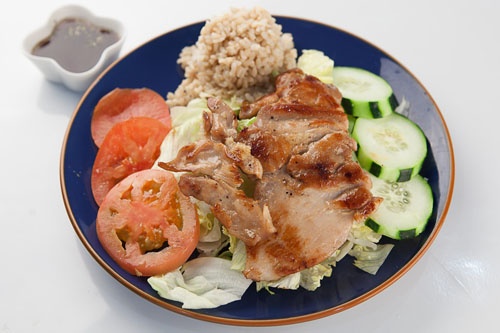 Order J2. BBQ Chicken Bowl food online from Mahalo! store, San Francisco on bringmethat.com