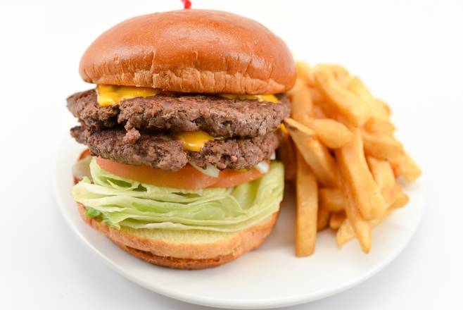 Order Double Cheeseburger food online from Franks Grill store, Houston on bringmethat.com