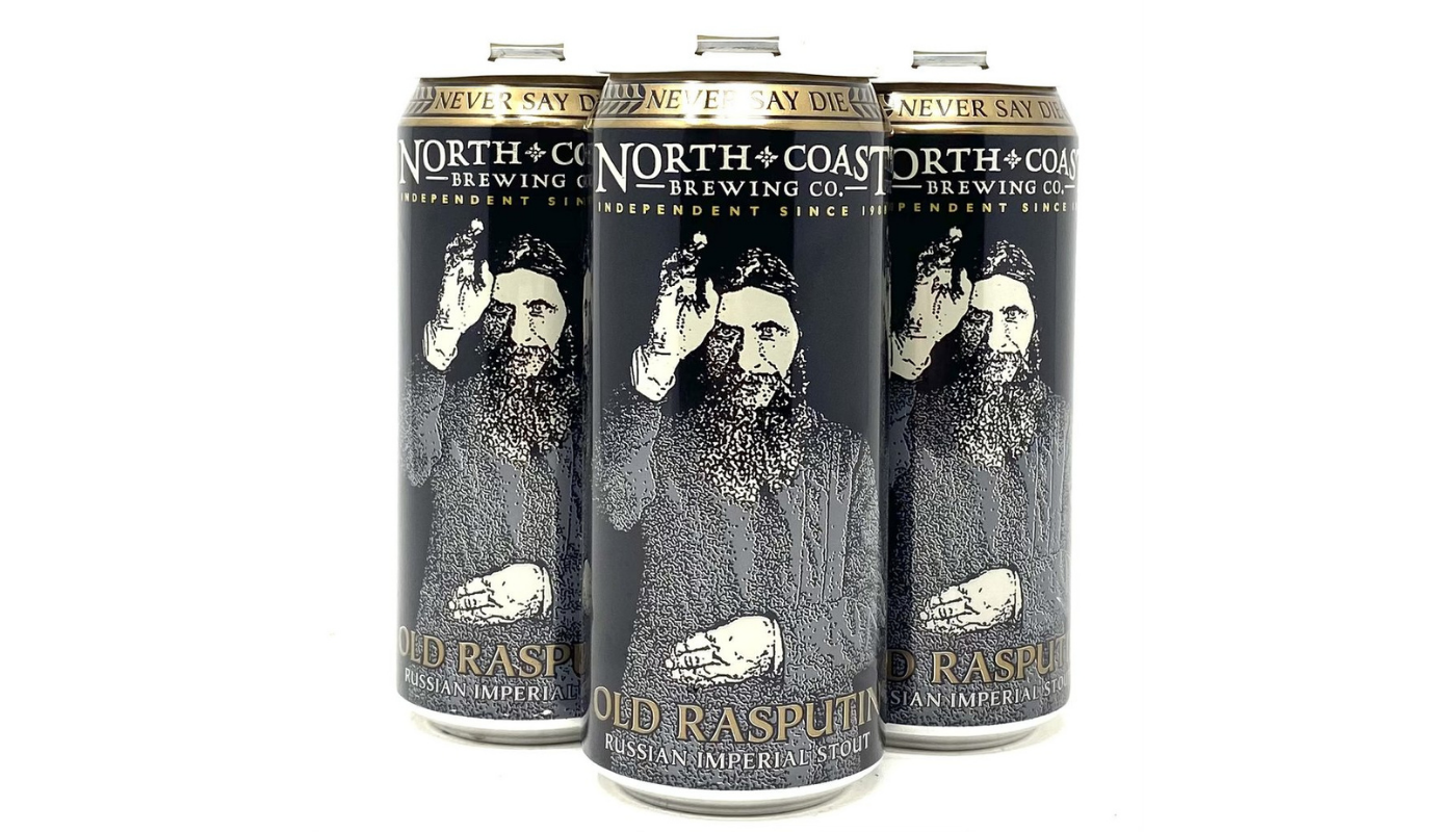 Order North Coast Old Rasputin 4 Pack 16 oz Cans food online from Spikes Bottle Shop store, Chico on bringmethat.com