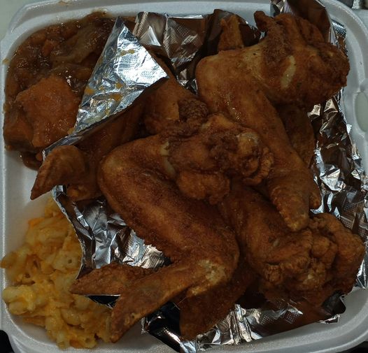 Order 5 Fried Chicken Wing Platter food online from By Land Or Sea store, Glassboro on bringmethat.com
