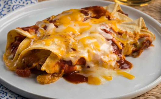 Order Enchiladas La Doria  food online from Rio Chico Mexican Restaurant store, Mount Pleasant on bringmethat.com