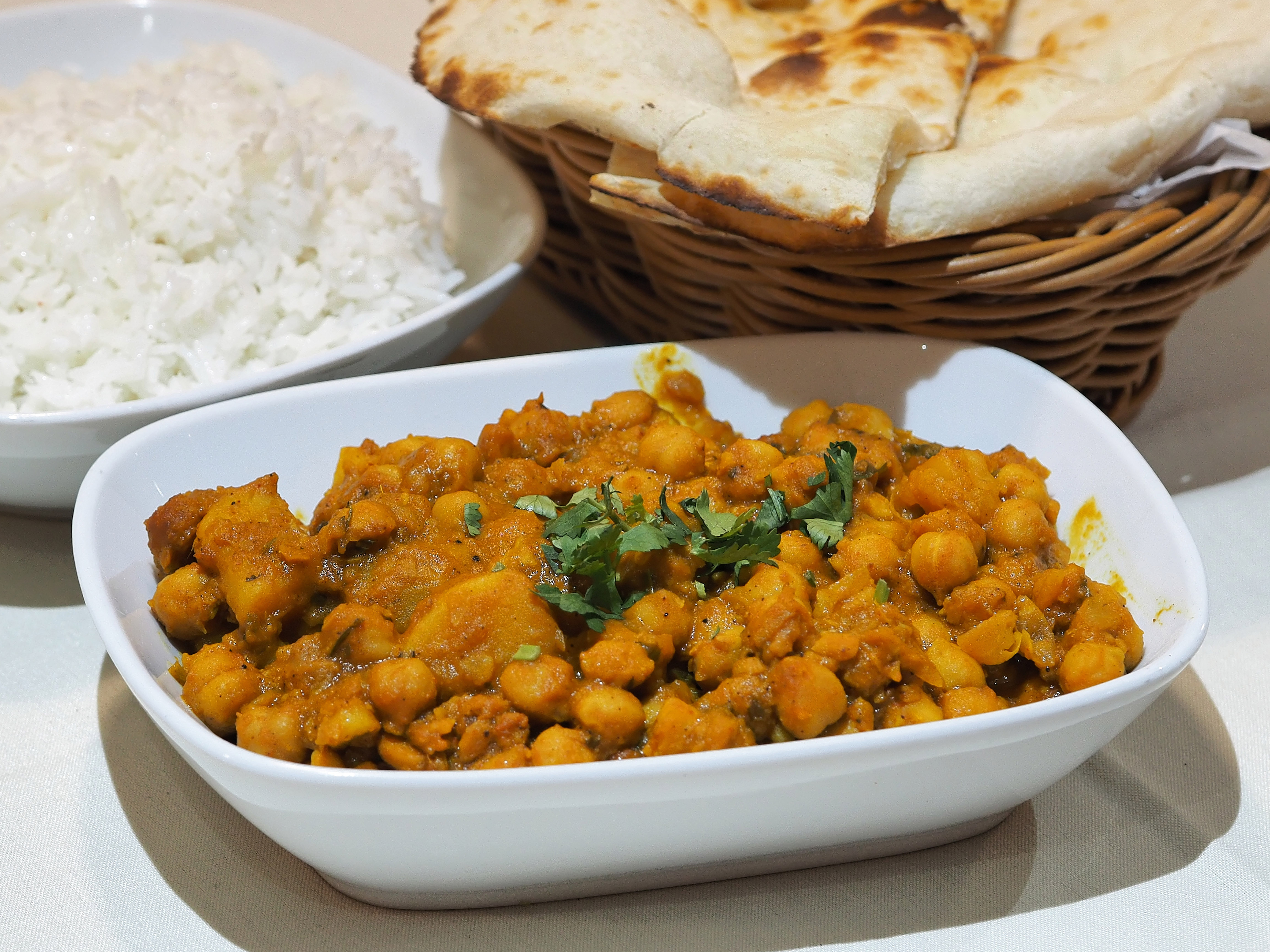 Order Aloo Chole food online from Saffron Indian Cuisine store, Rockville on bringmethat.com
