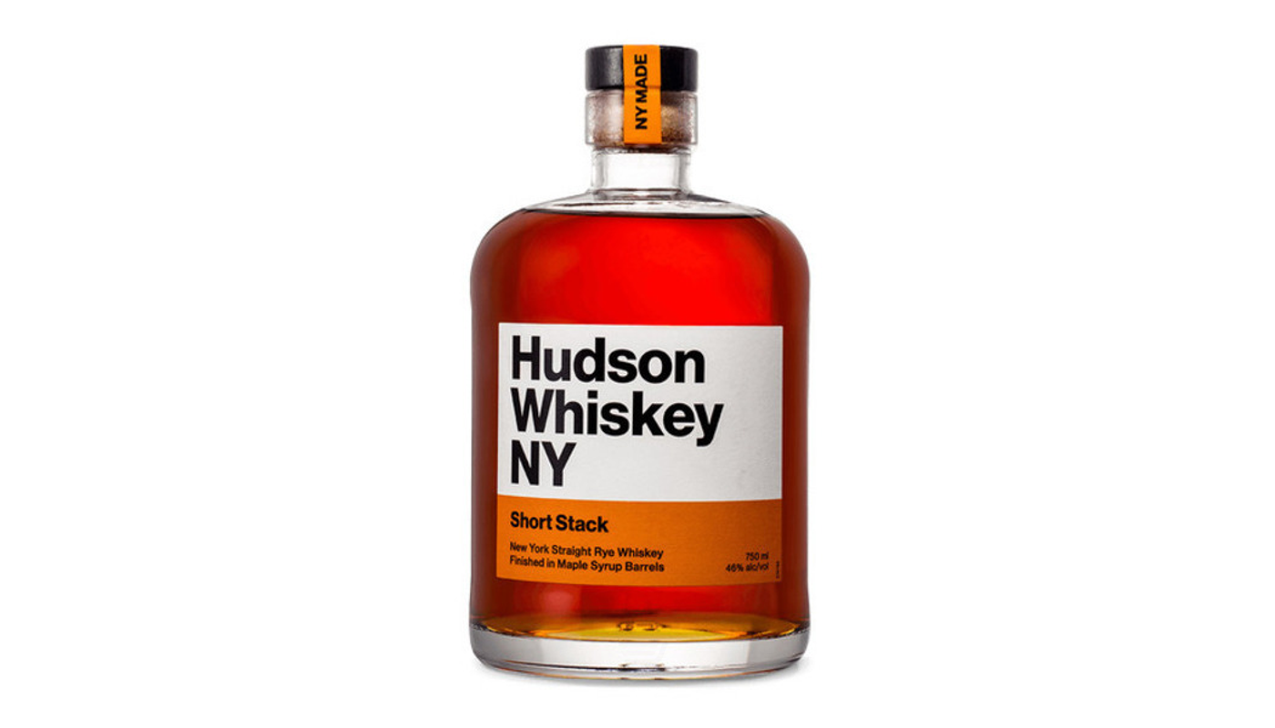 Order Hudson Whiskey Short Stack Rye Whiskey, 750 ml (46% ABV) food online from Liquor Palace store, Burbank on bringmethat.com