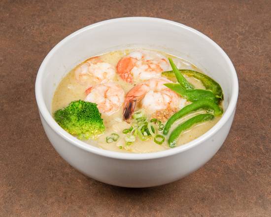 Order Vegan Noodle Curry Soup food online from Blue Orchid Pan Asian Cuisine store, New Haven on bringmethat.com
