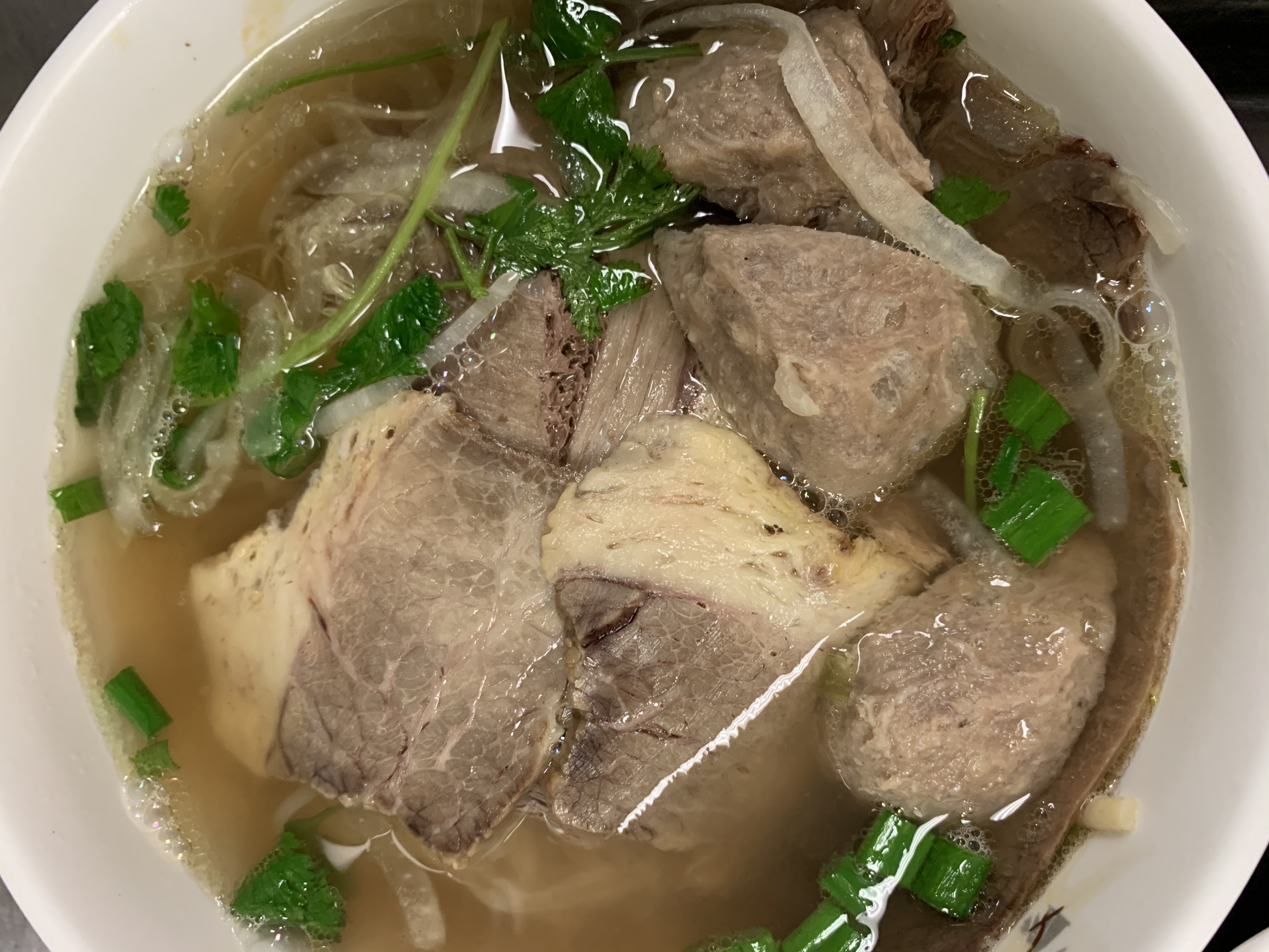 Order 18. Pho Chin Bo Vien (brisket and meatball) food online from Yummy Pho store, Oceanside on bringmethat.com