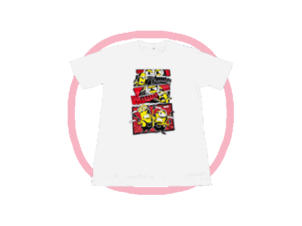 Order T-Shirt - KFT x Minions food online from Kung Fu Tea store, King of Prussia on bringmethat.com