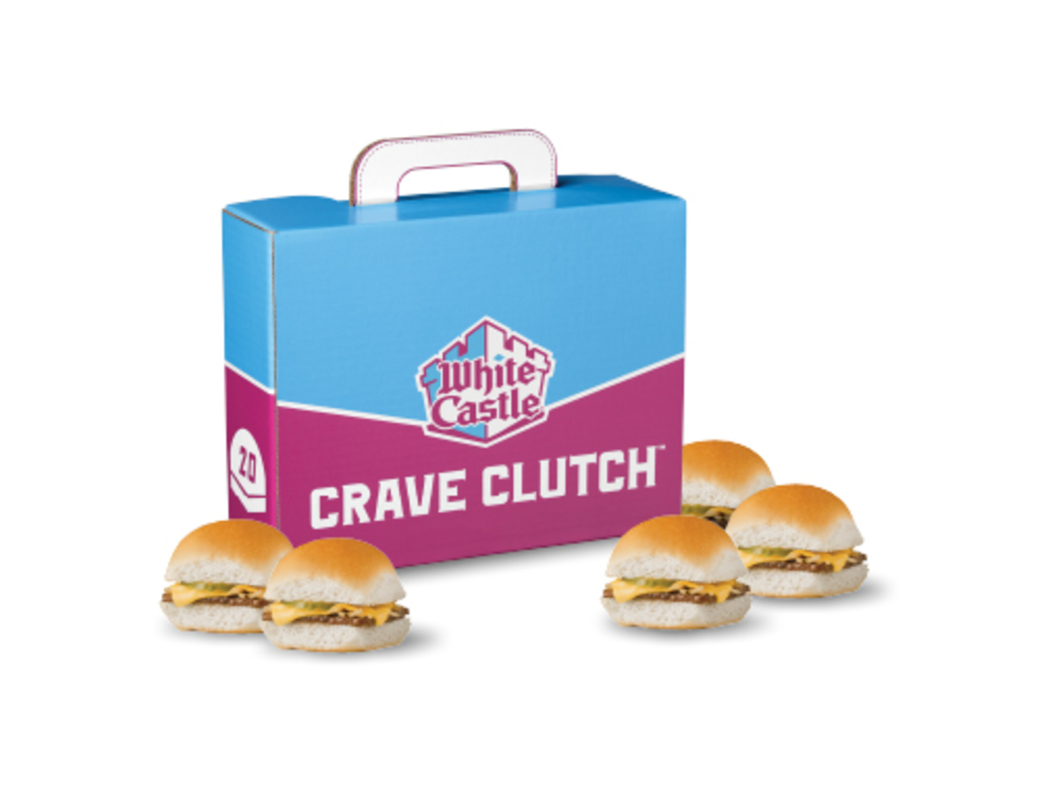 Order CHEESE SLIDER CRAVE CLUTCH® food online from White Castle store, Mineapolis on bringmethat.com