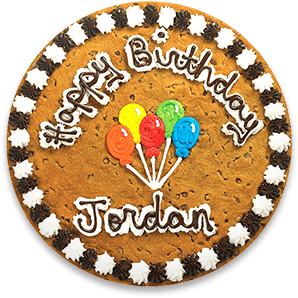 Order 16" Cookie Cake food online from Great Wraps store, The Woodlands on bringmethat.com