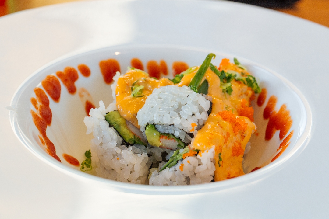 Order Volcano Roll food online from Azie in Media store, Media on bringmethat.com