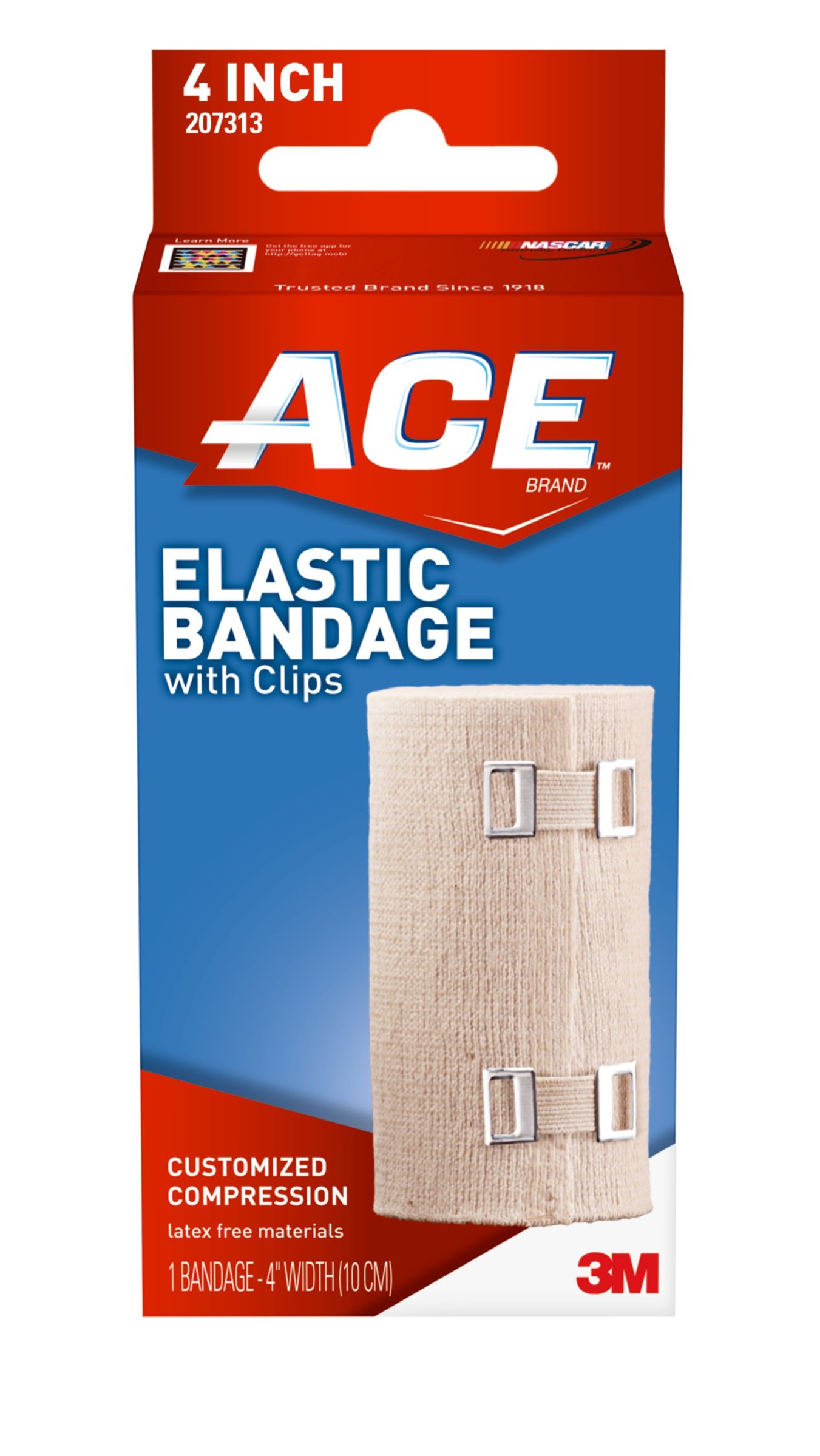 Order ACE Elastic Bandage with Clips, 4 in wide - 1 ct food online from Rite Aid store, SUFFOLK on bringmethat.com