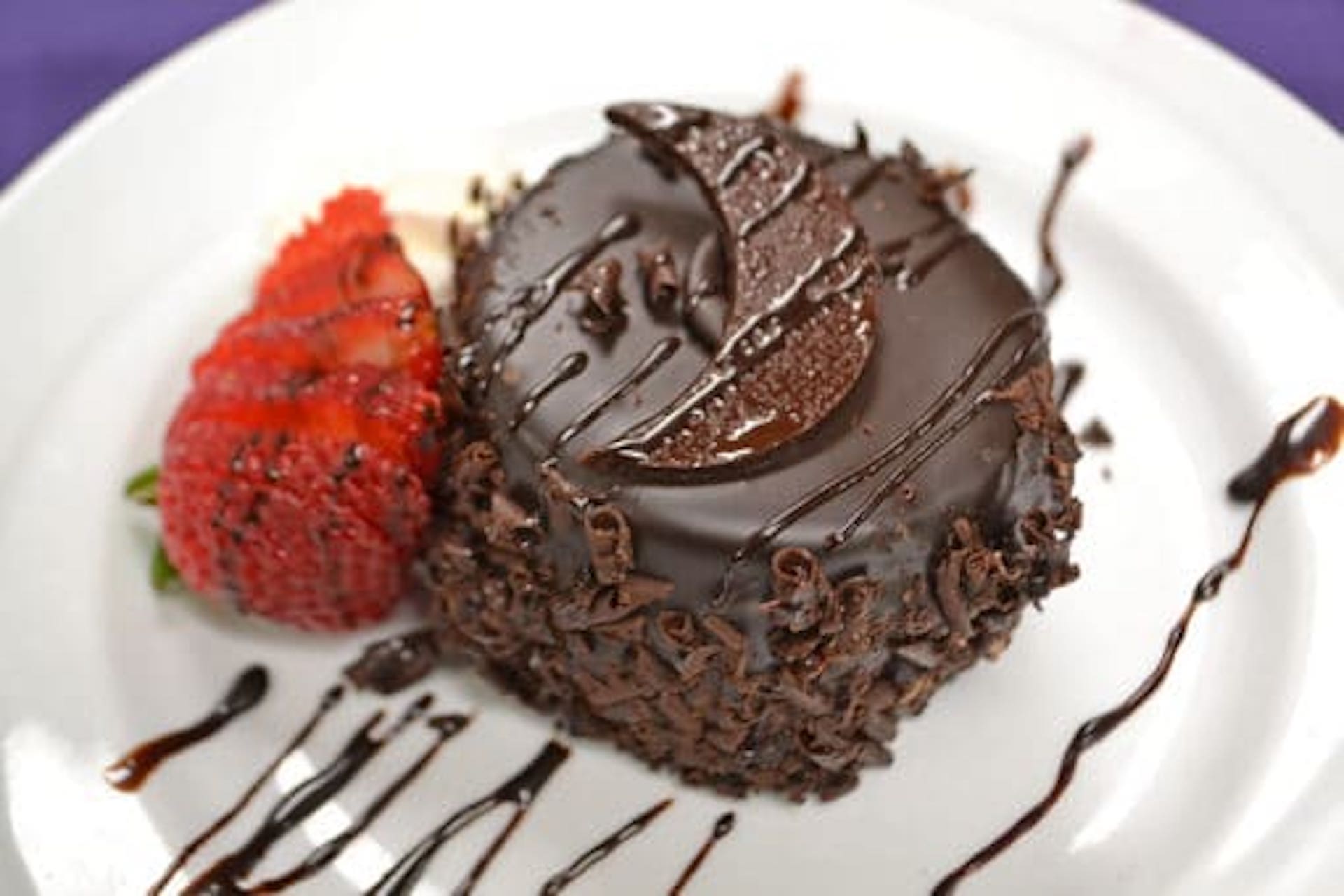 Order Chocolate Mousse Cake food online from Fellini Cafe Of Media store, Media on bringmethat.com