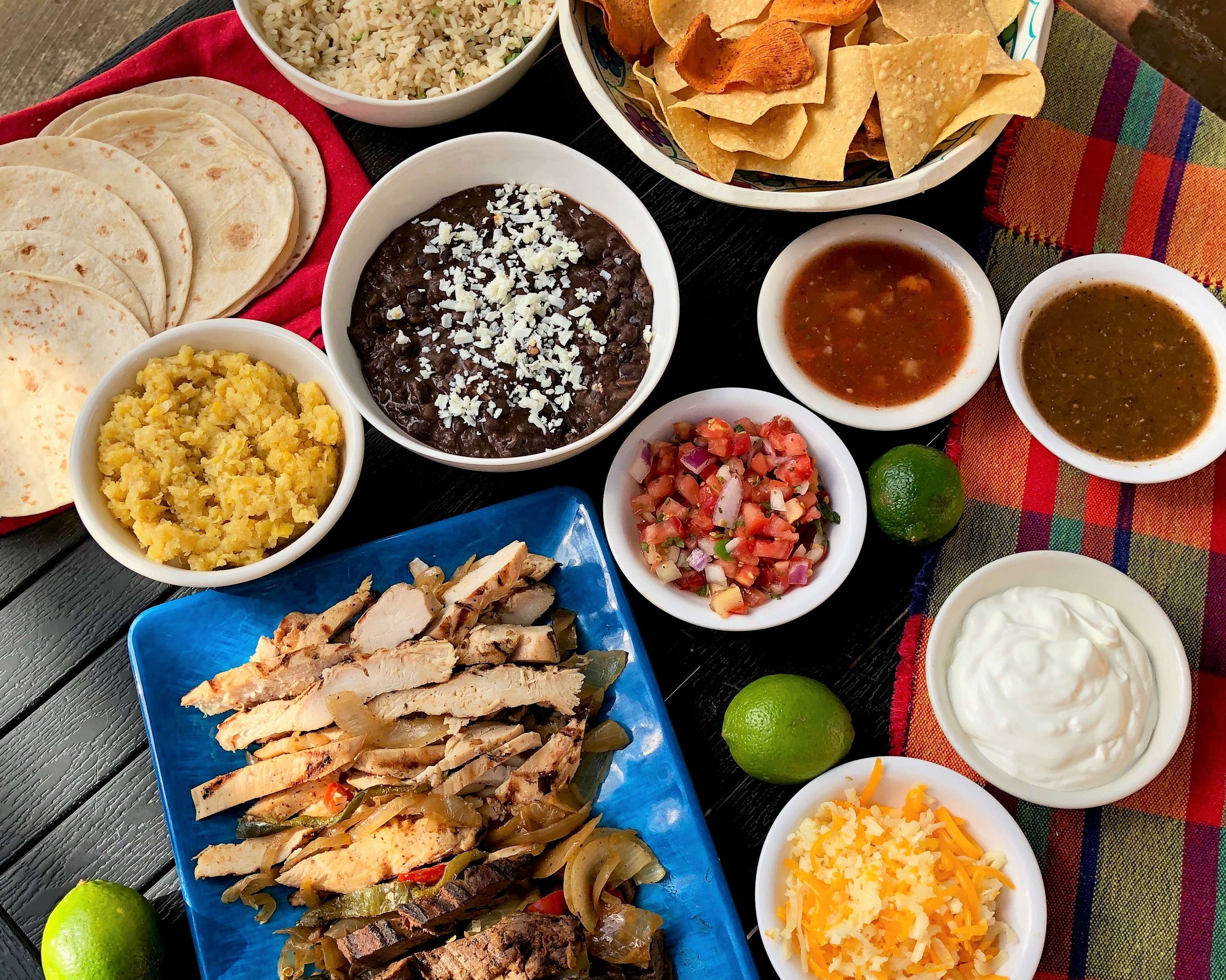 Order Fajita Party Pack  food online from Blue Mesa Grill store, Addison on bringmethat.com