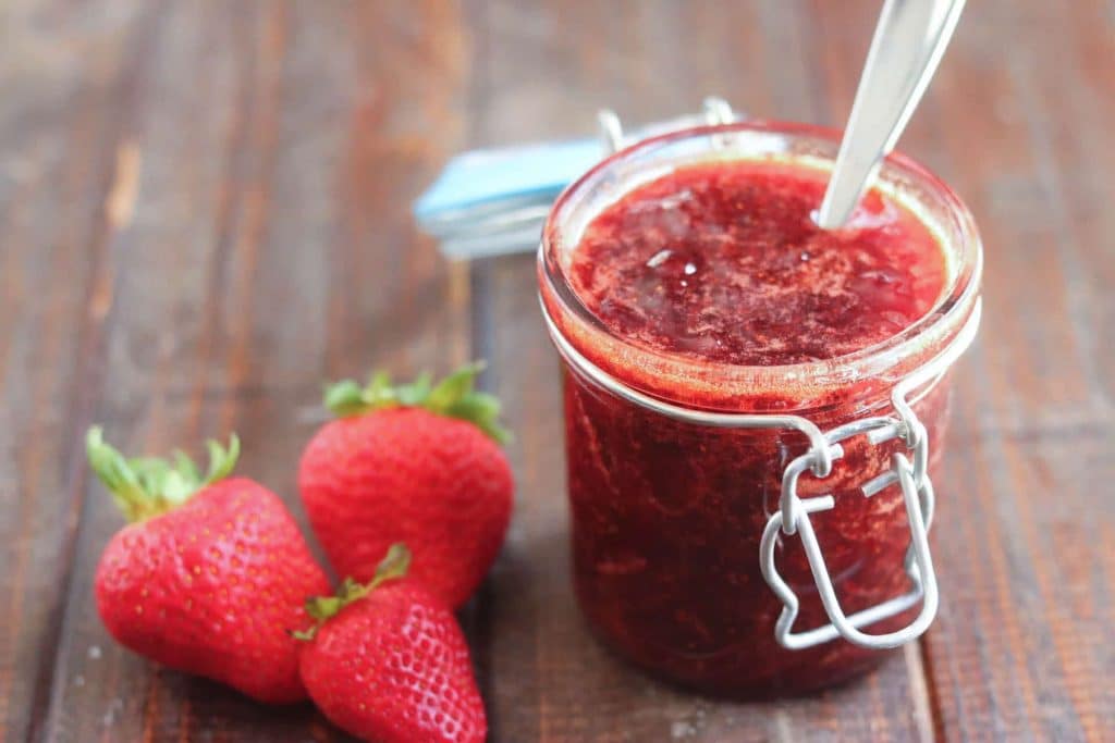 Order Strawberry Jam food online from Davidovich bakery nyc store, New York on bringmethat.com
