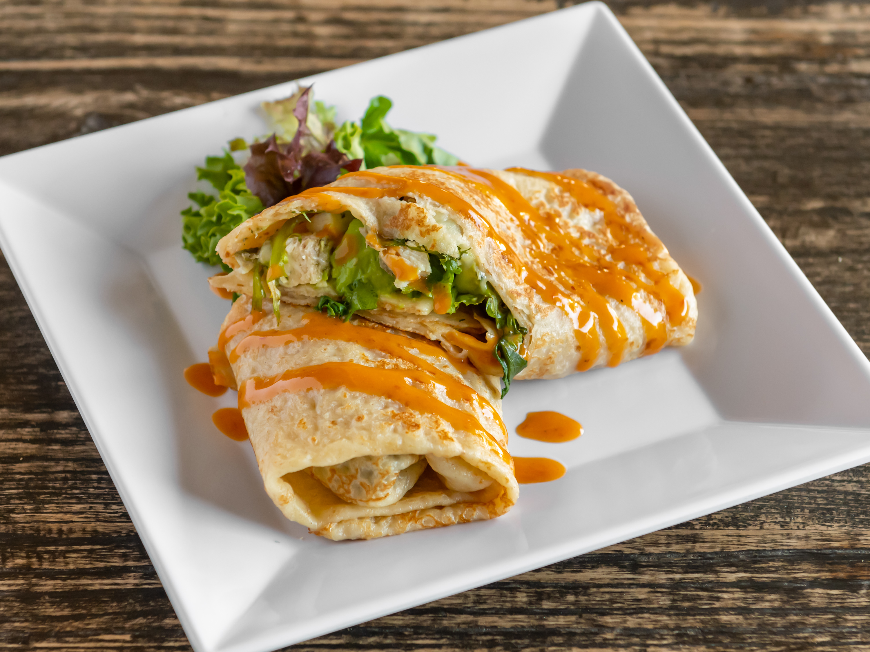 Order Chicken Avocado crepe food online from Coco store, Houston on bringmethat.com