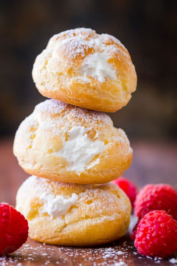 Order Cream Puffs (One Dozen) food online from Earl Donut store, Los Angeles on bringmethat.com