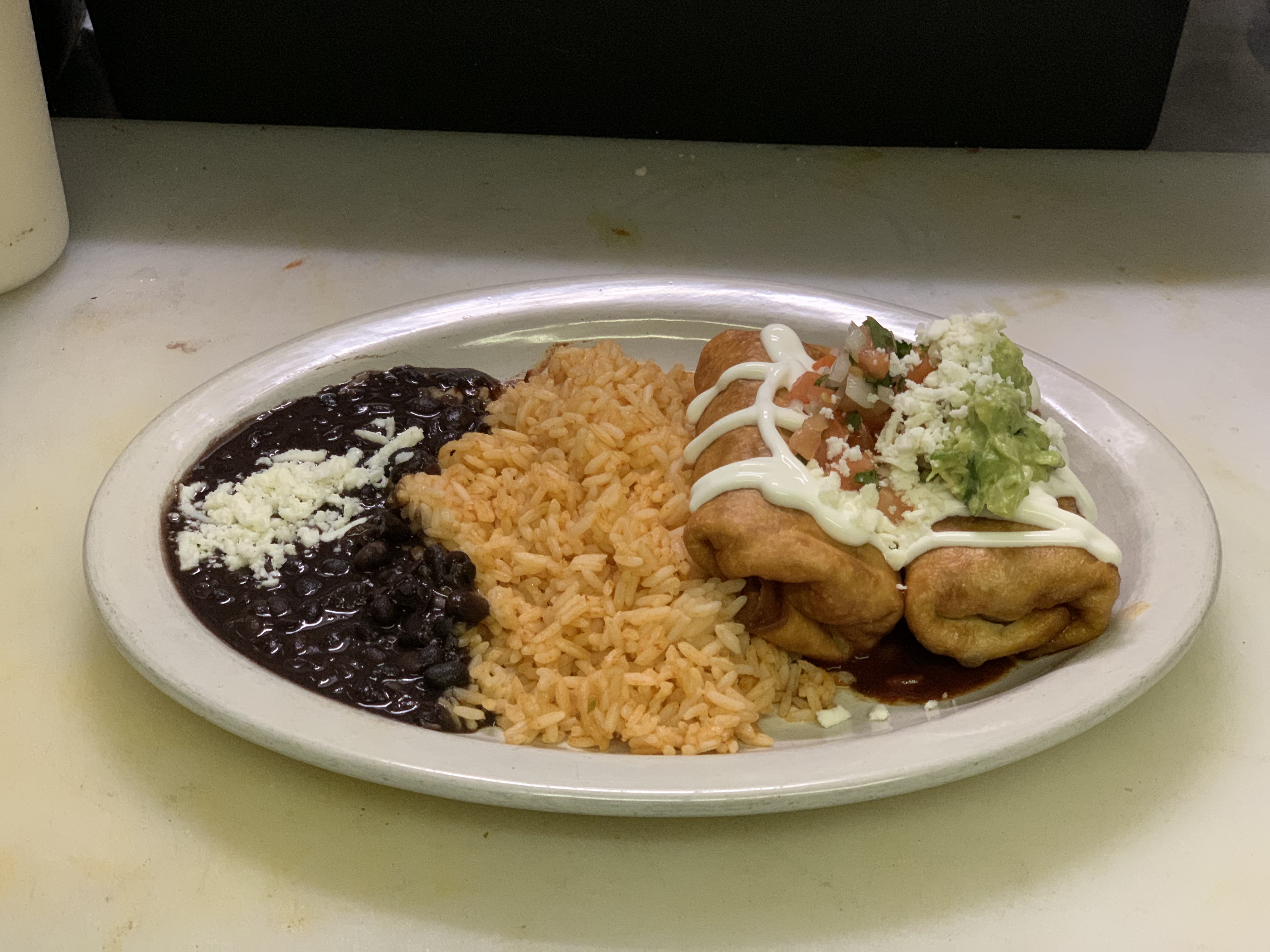 Order Chimichanga food online from Patron mexican grill store, New York on bringmethat.com
