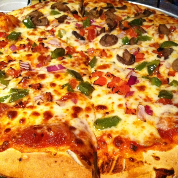 Order Vegetarian Special Pizza food online from La Val's Pizza store, Albany on bringmethat.com