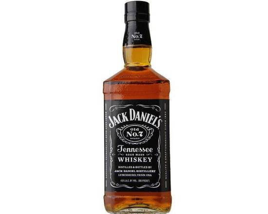 Order Jack Daniel's Black Label, 1.75L whiskey (40.0% ABV) food online from House Of Wine store, New Rochelle on bringmethat.com