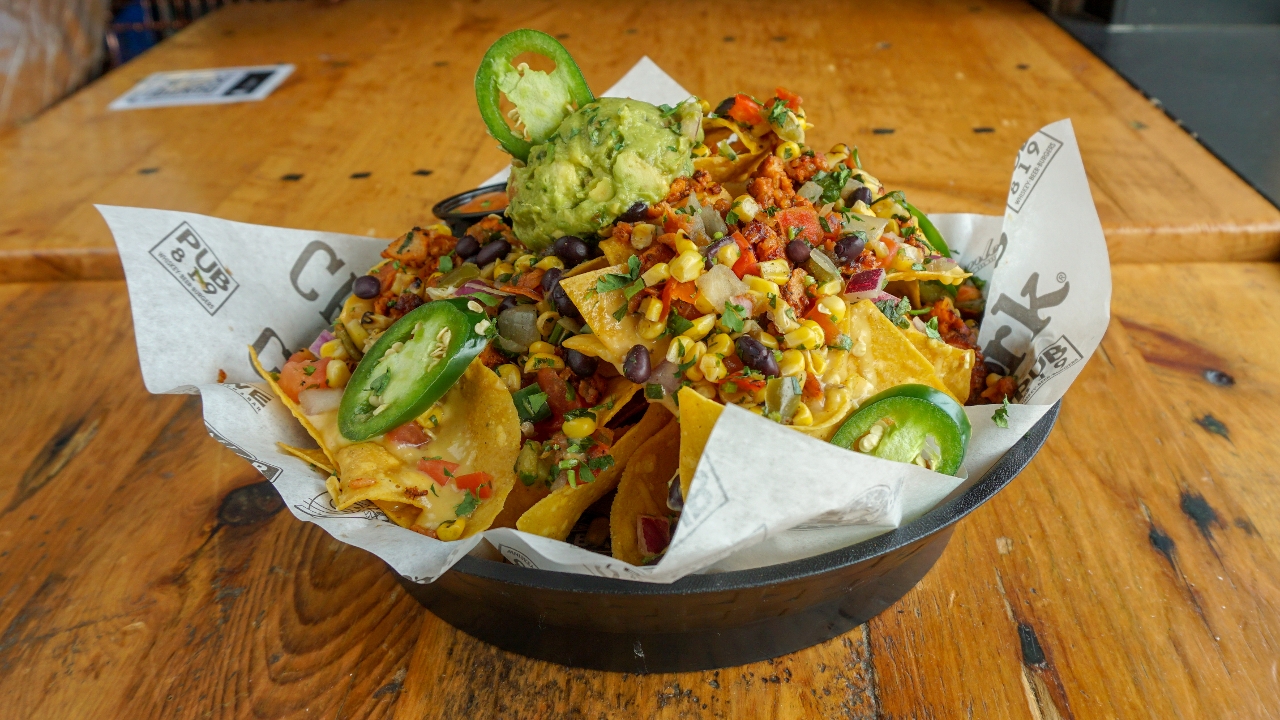 Order The Howe's Vegan Nachos food online from The Howe Daily Kitchen & Bar store, Minneapolis on bringmethat.com
