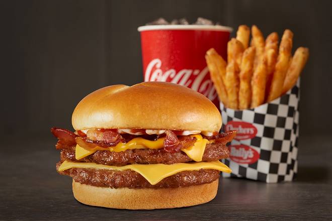 Order Baconzilla!® Combo food online from Rallys Hamburgers store, Ashland on bringmethat.com