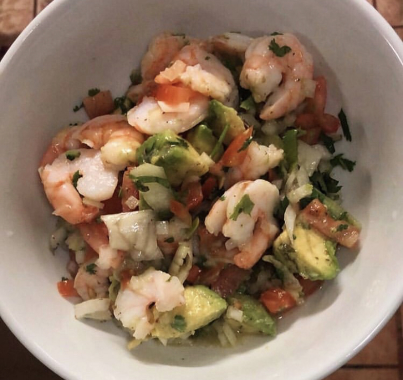 Order Ceviche Shrimp food online from Little Mexican Cafe store, New Rochelle on bringmethat.com