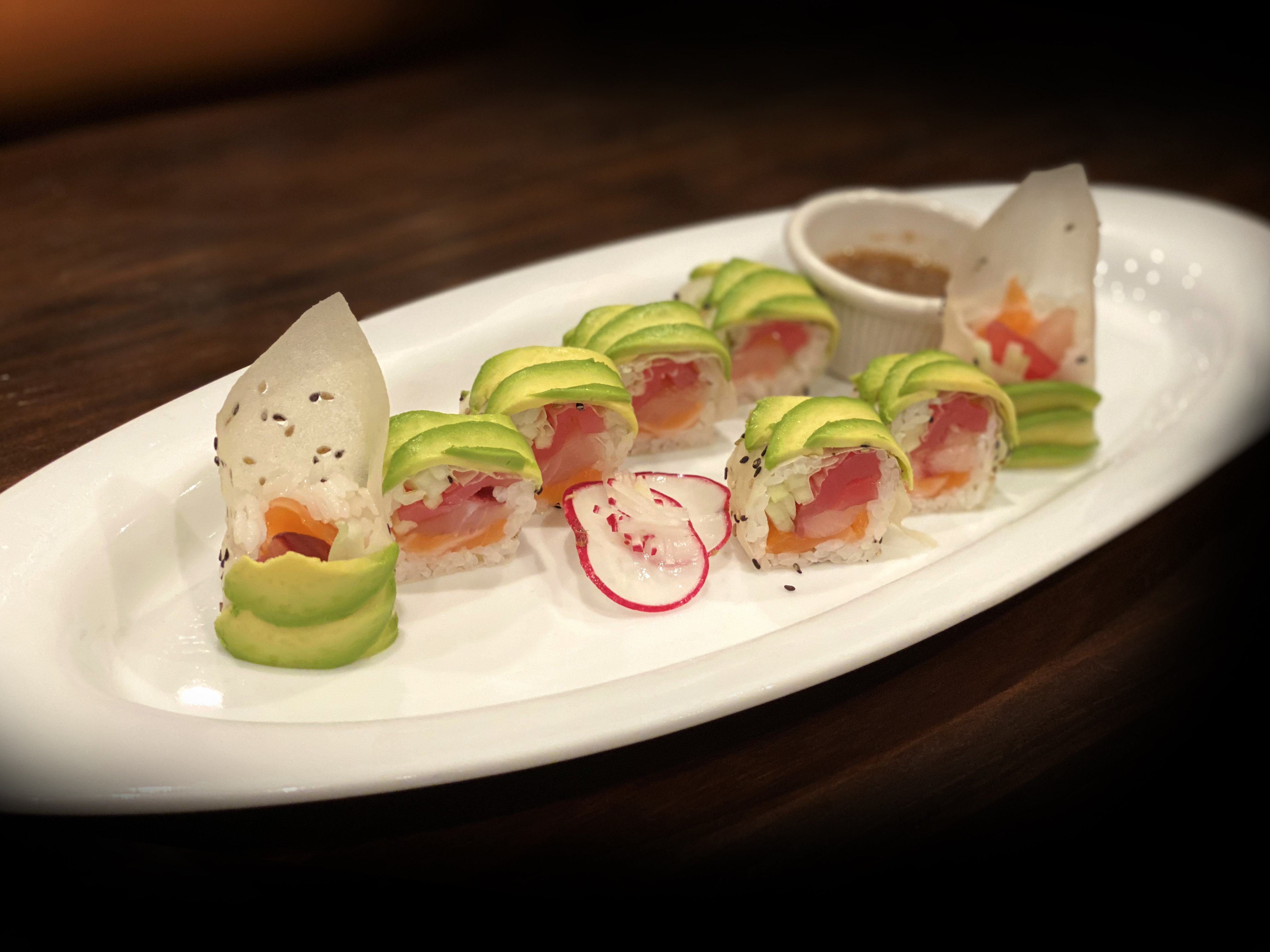 Order F6. Zen Roll food online from Hikari Sushi And Ramen store, Corona on bringmethat.com
