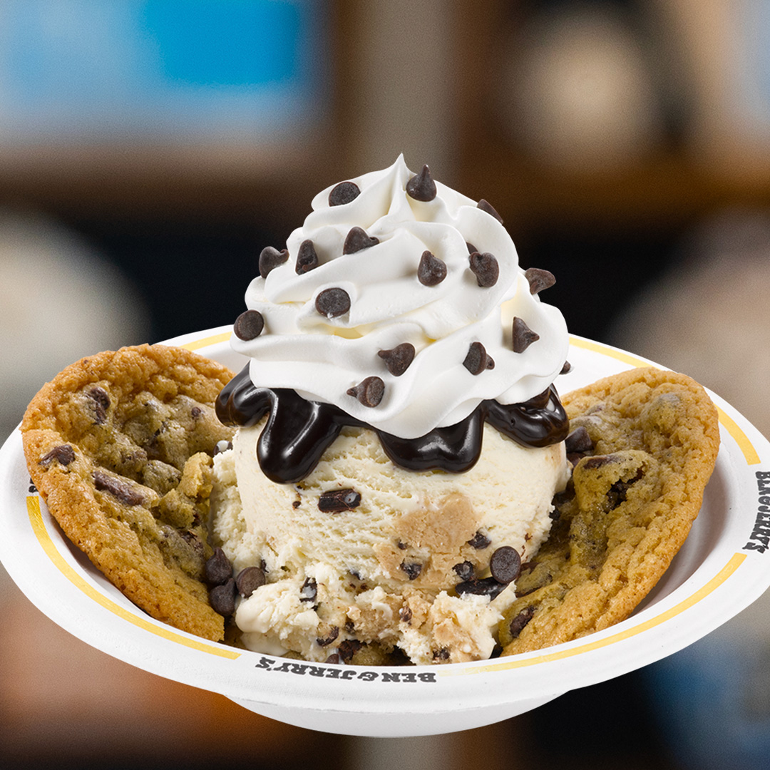 Order Cookie Cookie Sundae food online from Ben & Jerry's store, Manchester on bringmethat.com