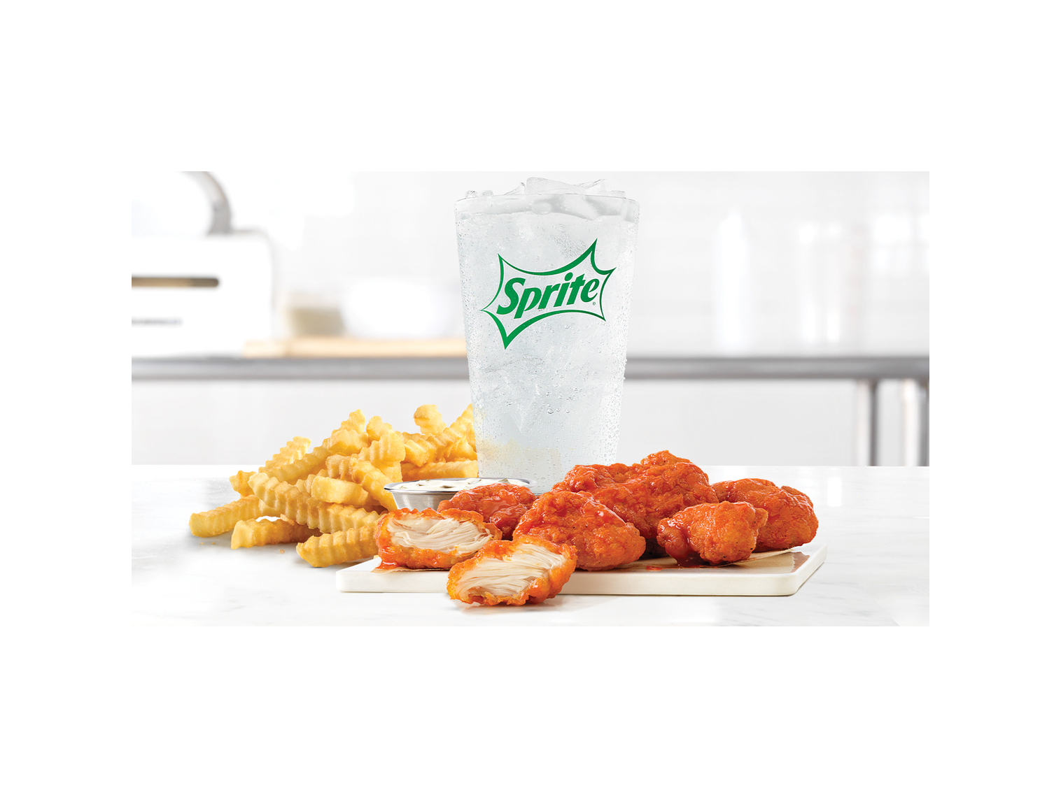 Order 6pc Buffalo Boneless Wings food online from Arby store, Cleveland on bringmethat.com