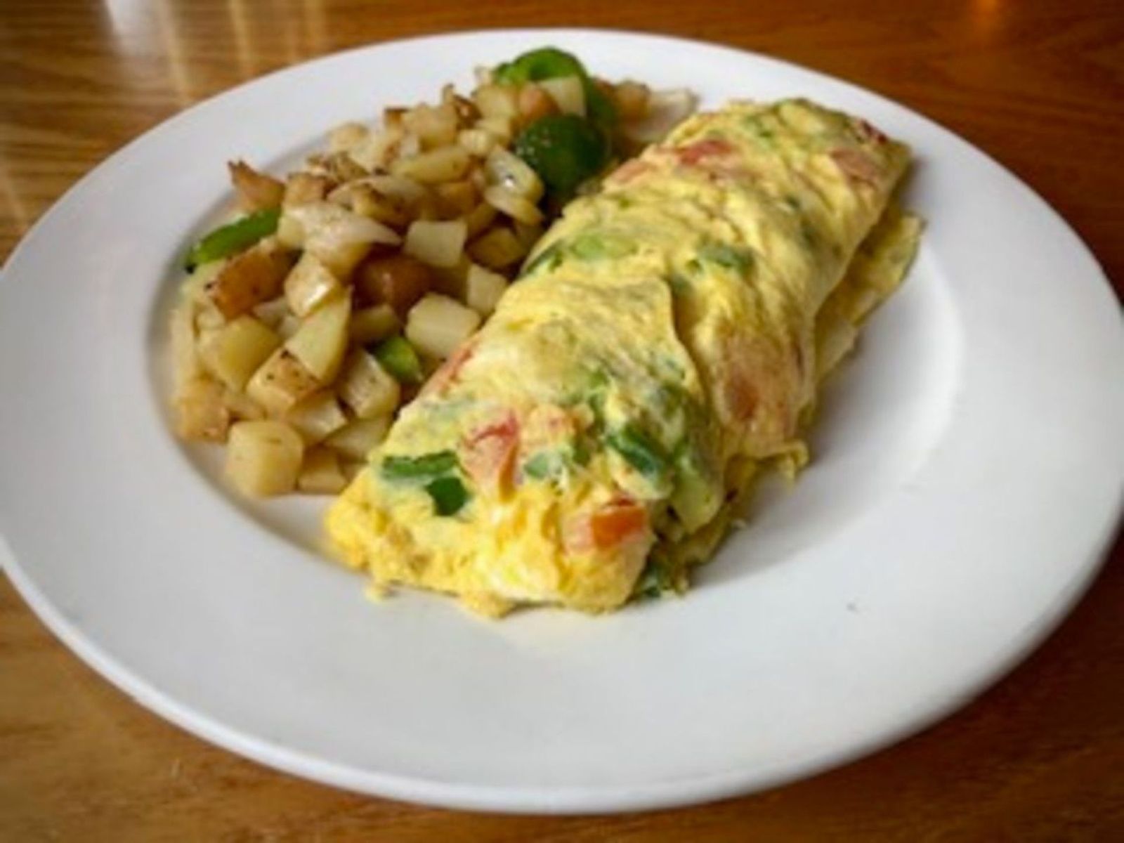Order Jalapeno Avocado omelete food online from Bus stop cafe store, New York on bringmethat.com
