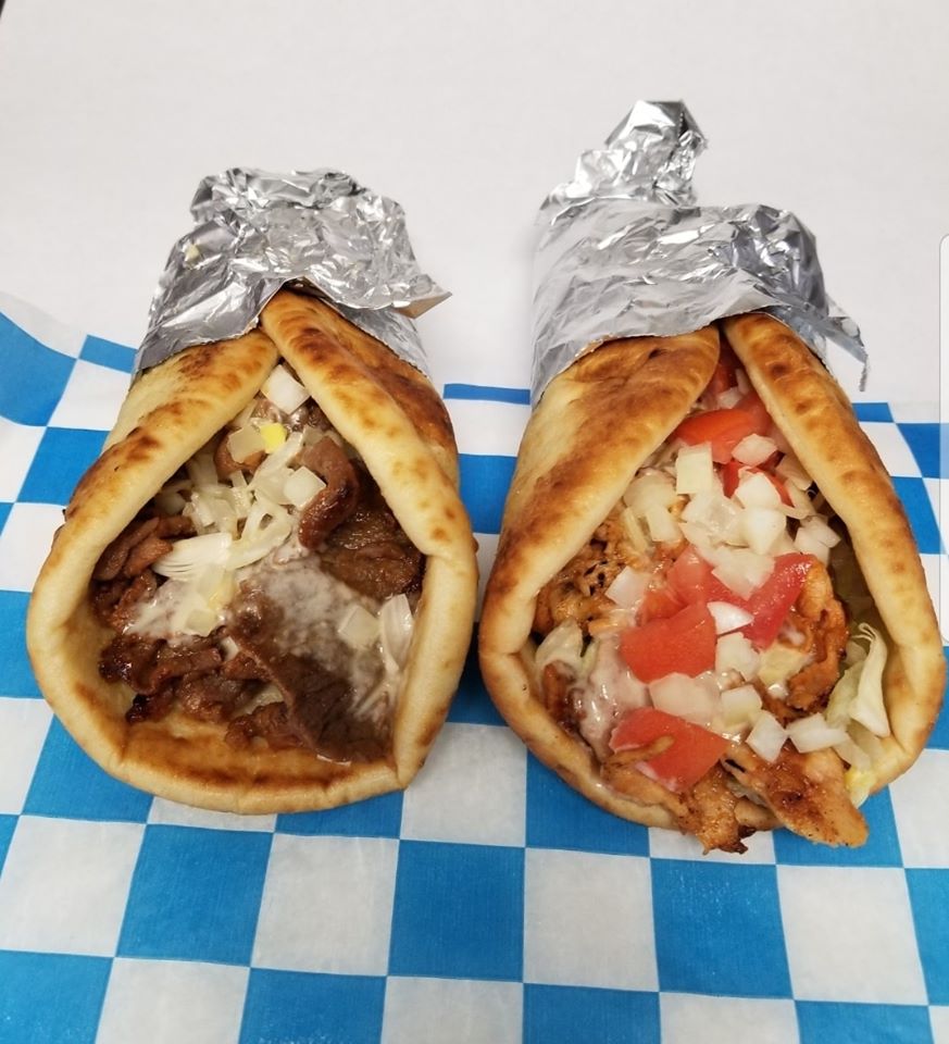 Order Steak Shawarma food online from Aladdin Cafe store, Knoxville on bringmethat.com