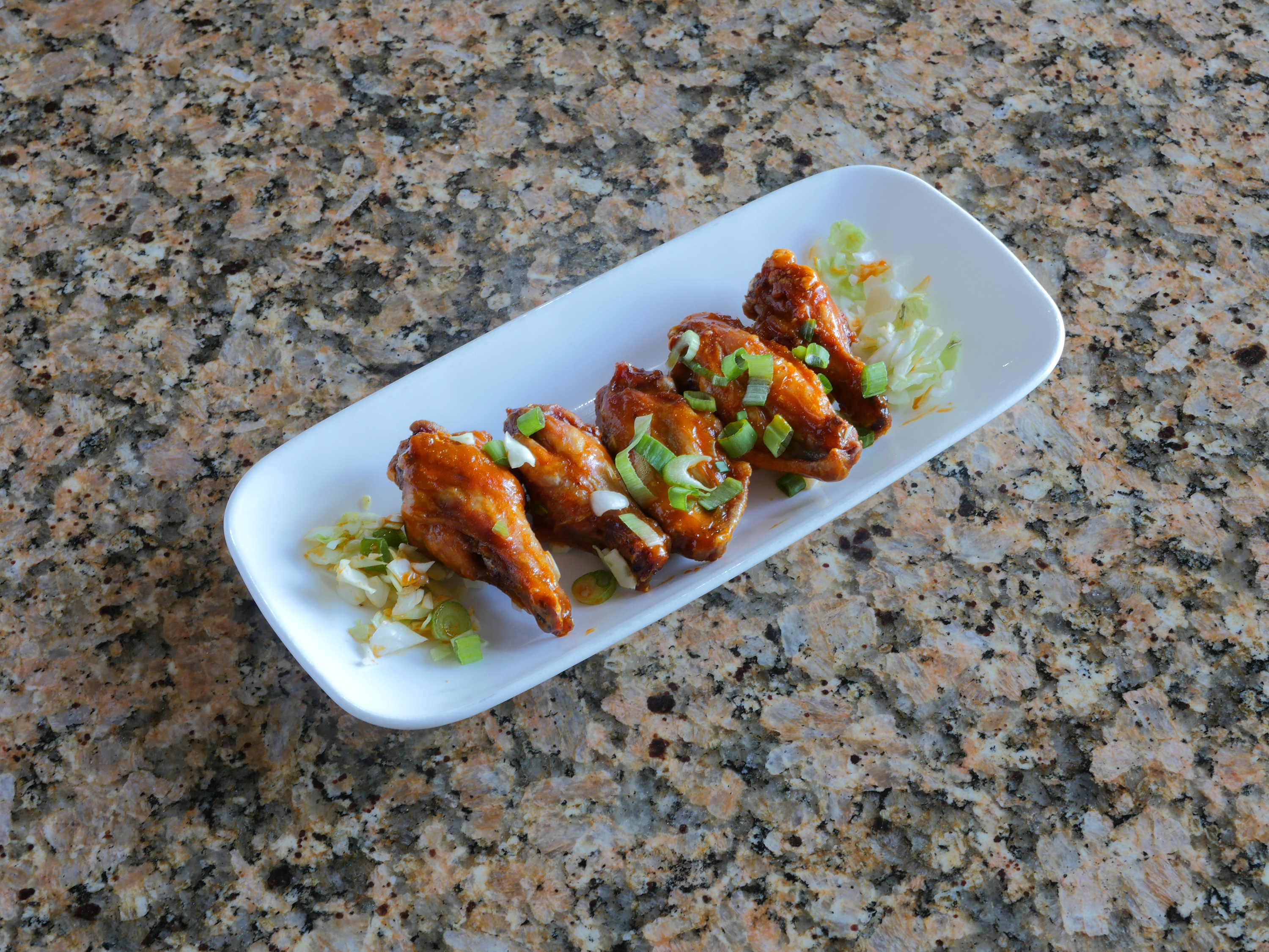 Order Healing Fried Chicken Wings (5 Pcs)  served with your flavor choice. food online from Healing Cafe store, Chandler on bringmethat.com