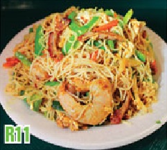 Order R11. Singapore Rice noodle food online from Zen Noodles store, Naperville on bringmethat.com