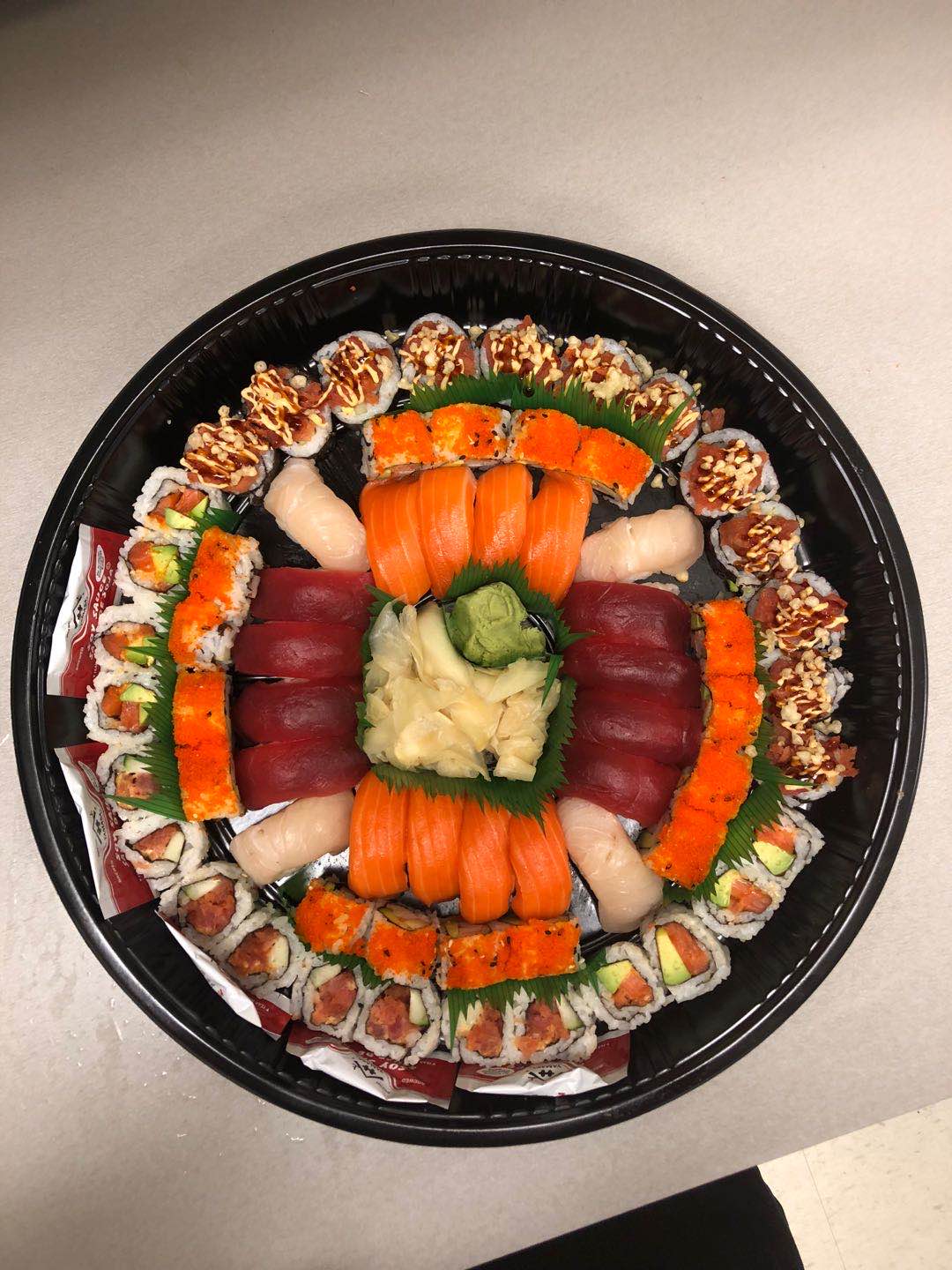 Order 72 Piece Chef's Favorite Platter food online from A Plus Sushi store, Malvern on bringmethat.com