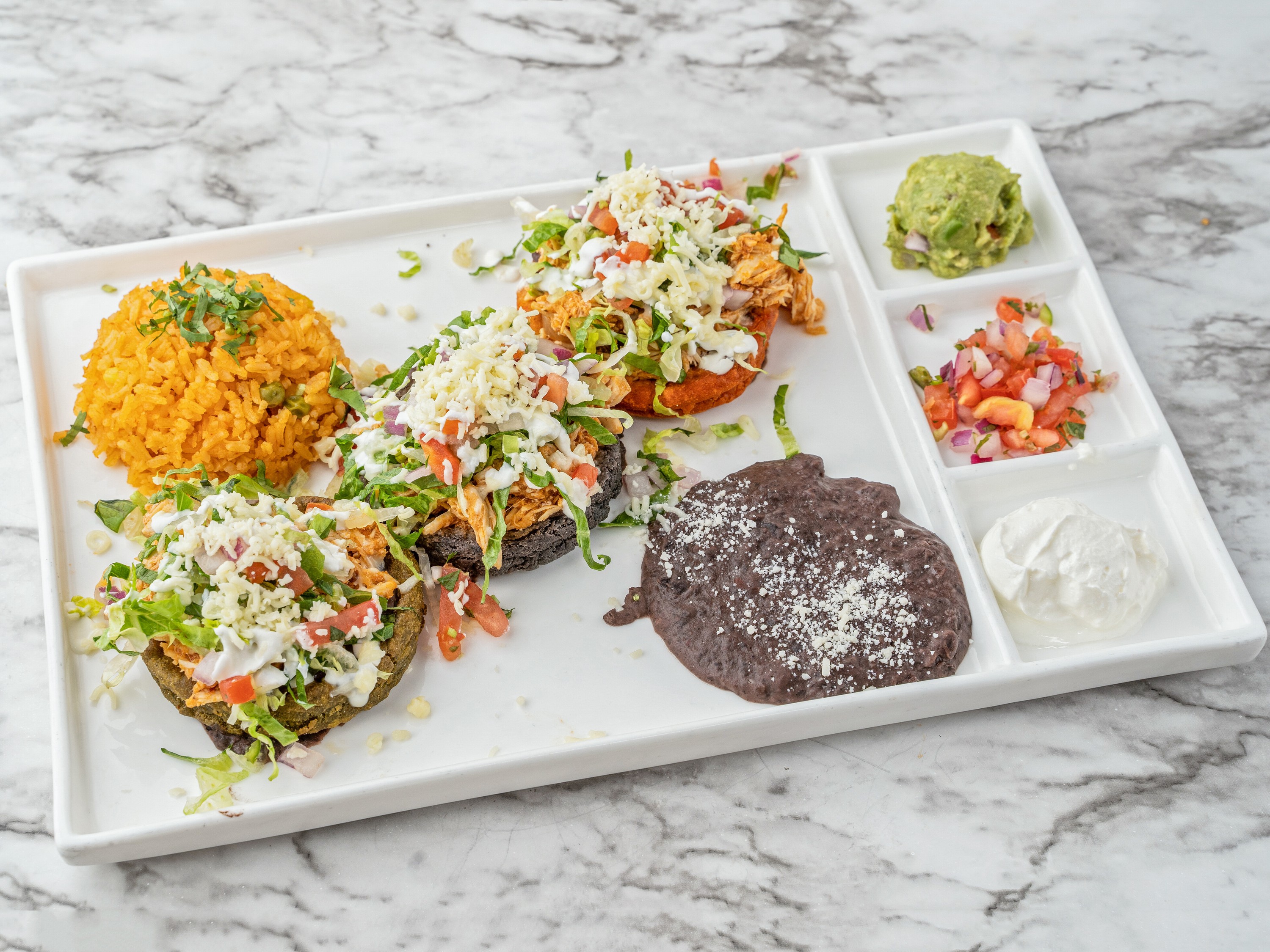 Order 3 Piece Sopes food online from Zocalo Street Food | Tequila store, Wilmington on bringmethat.com