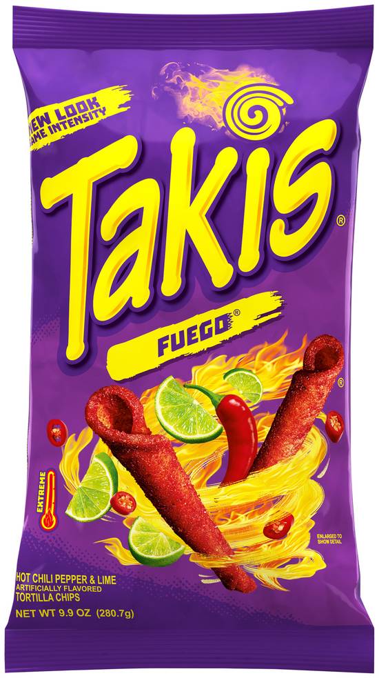 Order Takis Fuego Tortilla Chips (9.9 oz) food online from Rite Aid store, Yamhill County on bringmethat.com