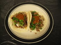 Order Carne Asada Taco food online from Original Tommy Burgers store, Wilmington on bringmethat.com