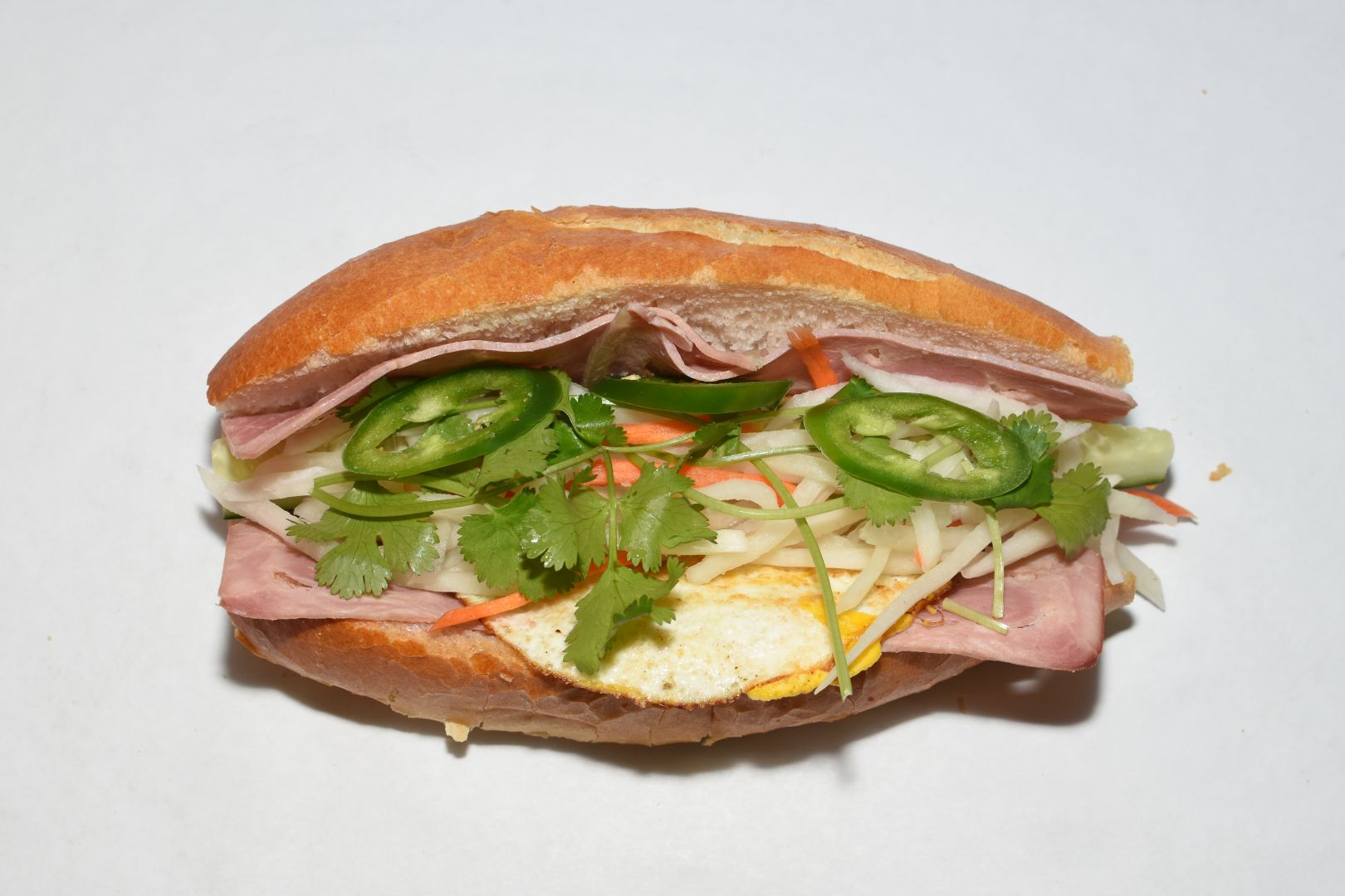 Order Ham & Egg Sandwich food online from Loving Tea store, San Leandro on bringmethat.com