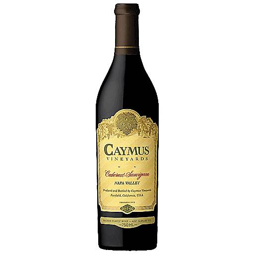 Order Caymus Napa Valley Cabernet Sauvignon  (750 ML) 127038 food online from Bevmo! store, Torrance on bringmethat.com