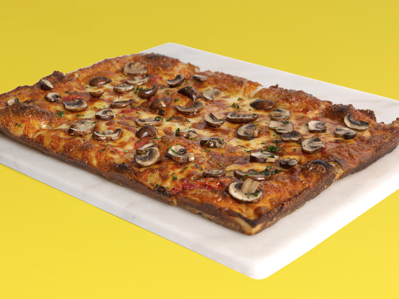 Order Mushroom Pizza food online from The Pizza Joint store, San Diego on bringmethat.com