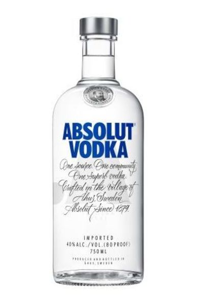 Order Absolut Vodka ( 375 ML ) food online from Friends Liquor store, San Francisco on bringmethat.com
