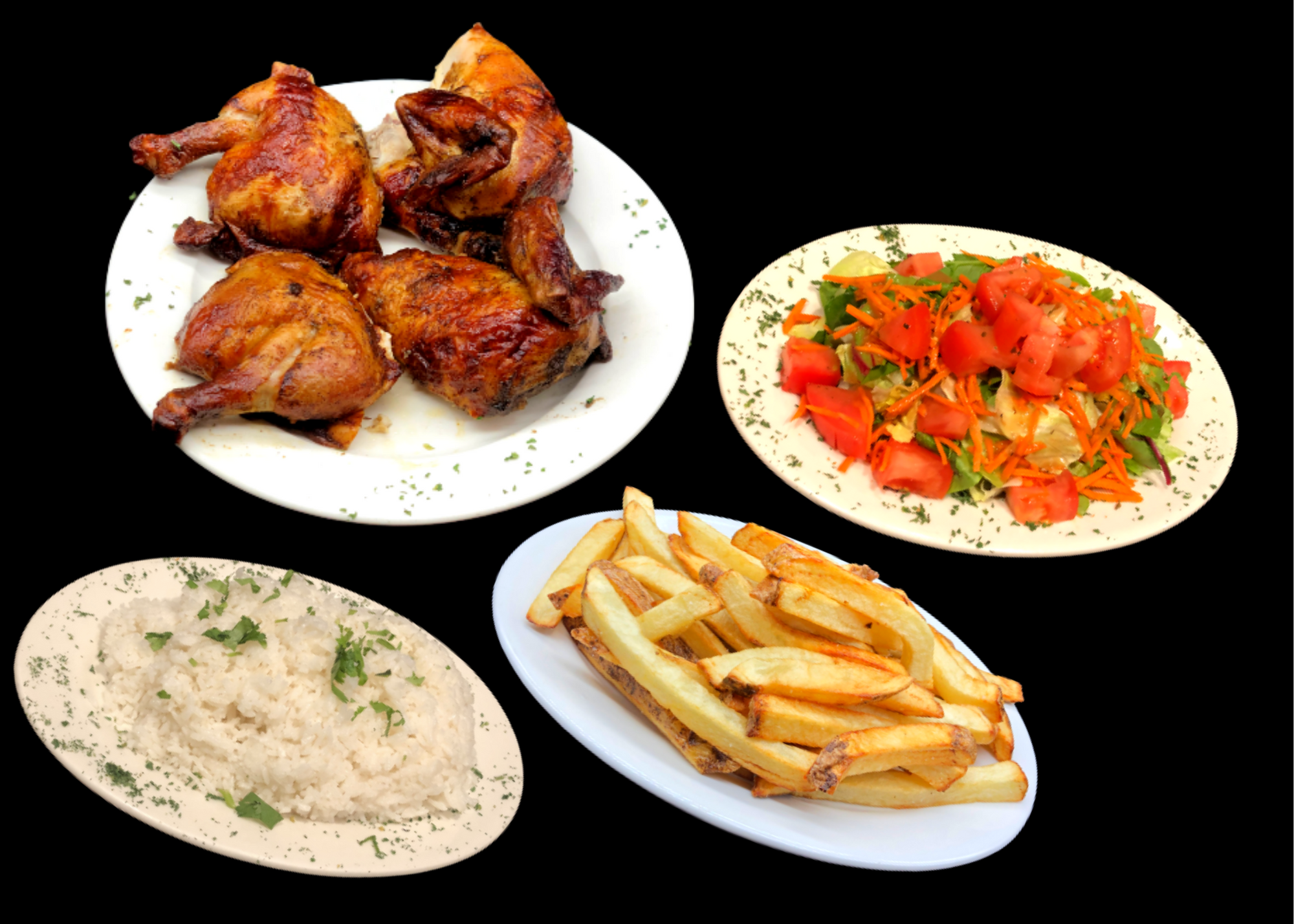 Order 1 Traditional Combo food online from Salsa Y Brasa Restaurant store, New Rochelle on bringmethat.com